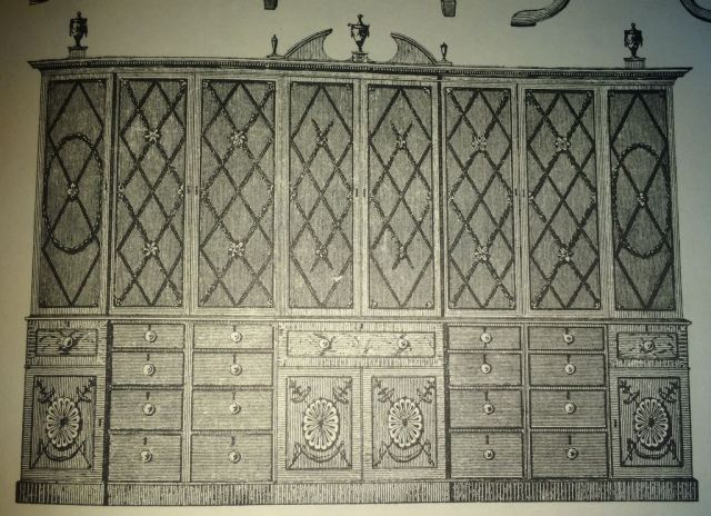 Hepplewhite Library Case