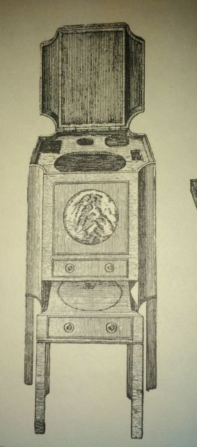 Hepplewhite Shaving Table
