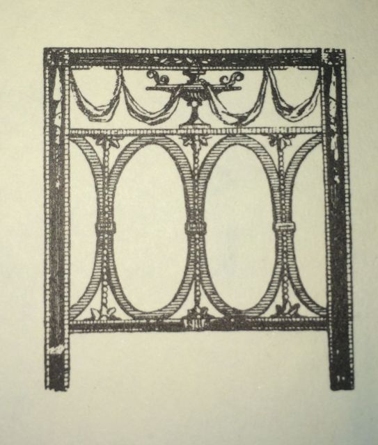 Hepplewhite Chair Back