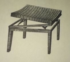 Hepplewhite Gouty Stool