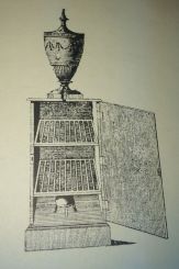 Hepplewhite Pedestal and Vase