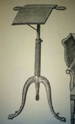 Hepplewhite Reading Desk