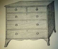 Hepplewhite Chest of Drawers
