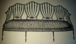 Hepplewhite Bar-back Sofa