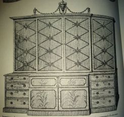 Hepplewhite Library Case