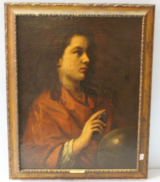 Oil on Board "Fortune Teller" by Andrew Geddes