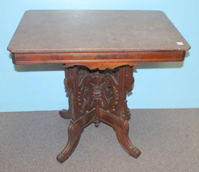 Victorian Marble Top Table