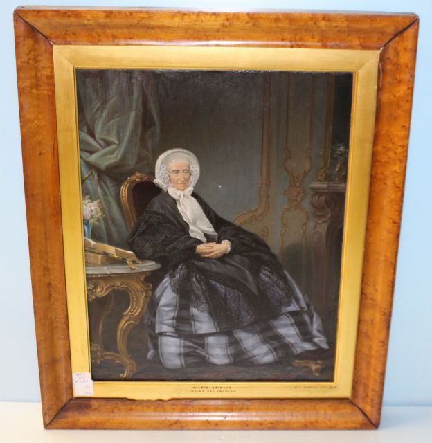 Oil of "Marie Amelie" by  Edmond Thomas Parris