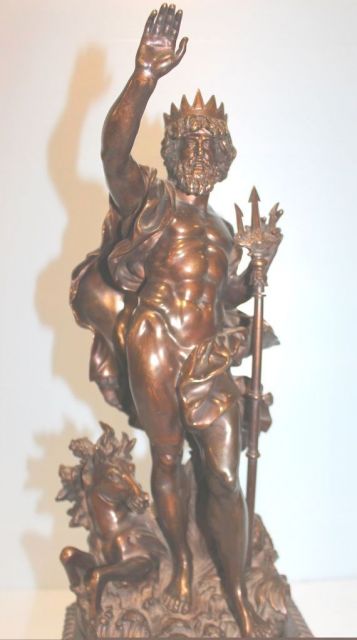 Large Bronze of Neptune