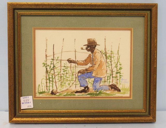 Watercolor Signed Harry Maddox
