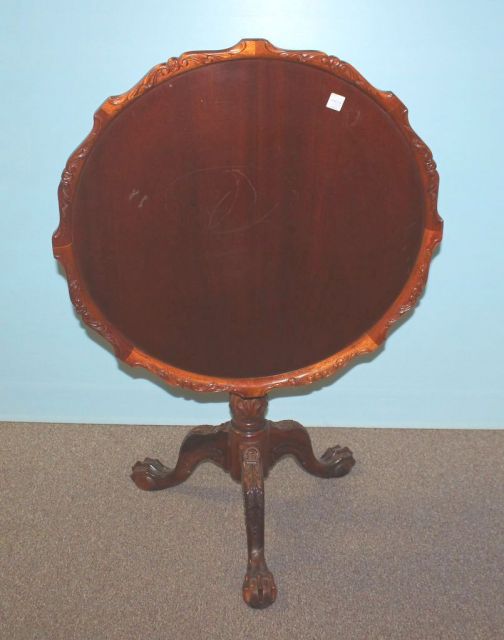 Chippendale Style Tilt Top Table