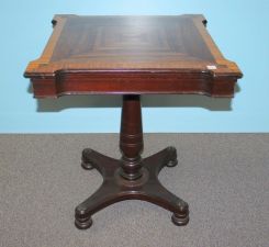 19th Century Regency Style Rosewood Card Table