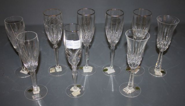 Nine Waterford Glasses