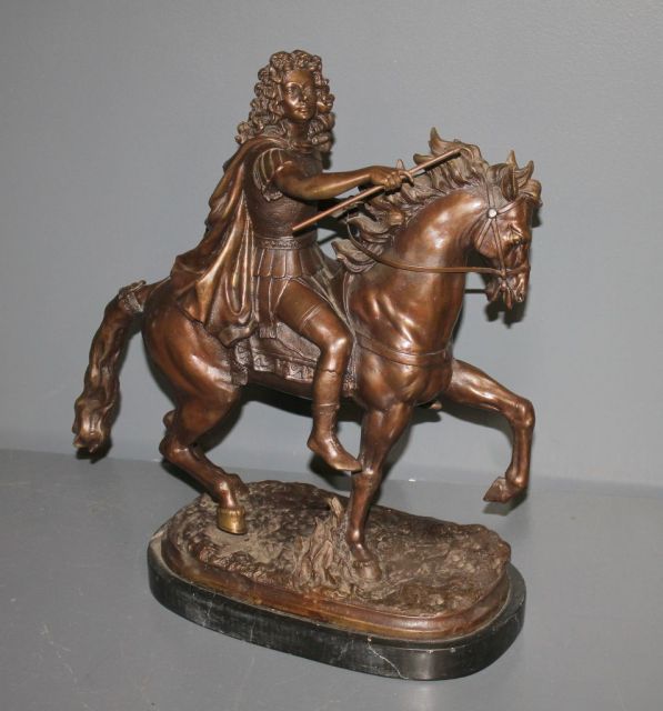 Bronze Cavalier on Horse