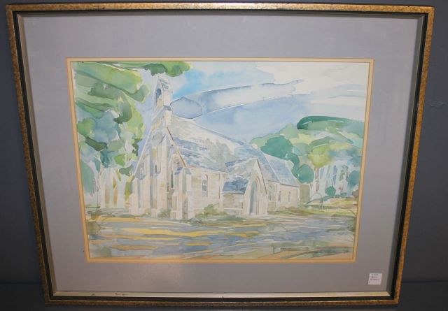 "Chapel of the Cross" Watercolor
