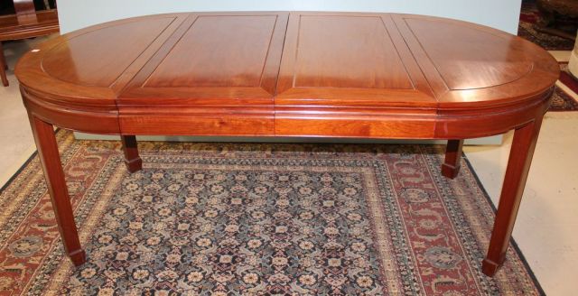 Contemporary Oval Dining Table