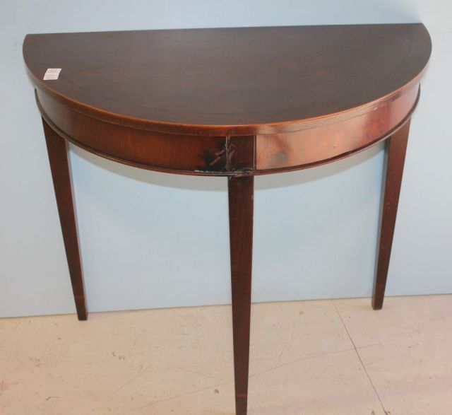 Brandt Furniture Demi-Lune Table