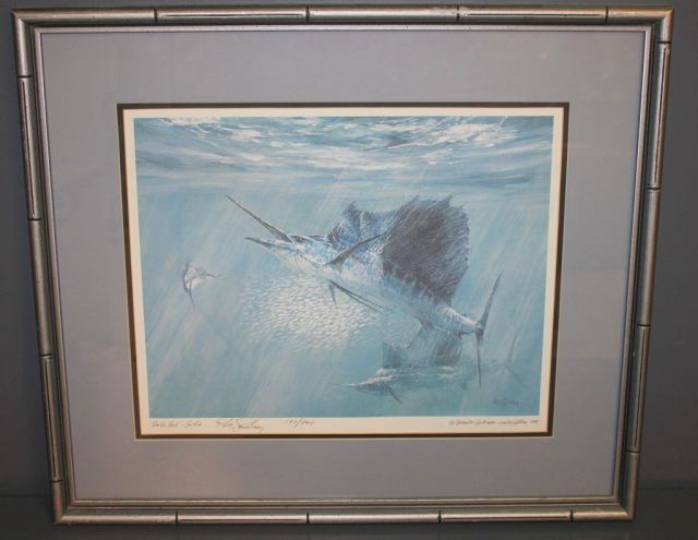 Sailfish limited Edition Print "Ballin Bait-Sailfish"