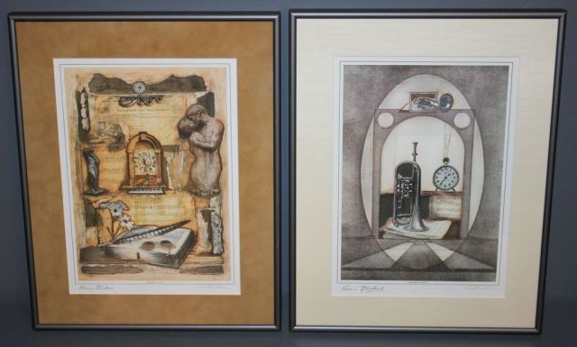 Pair of Art Prints by Armin Birkel