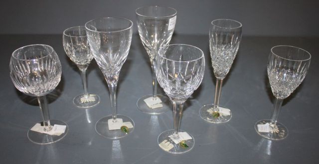 Seven Waterford Glasses