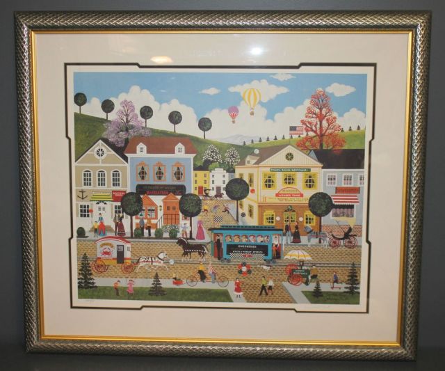 "Carefree Days" Print by Jane Wooster Scott