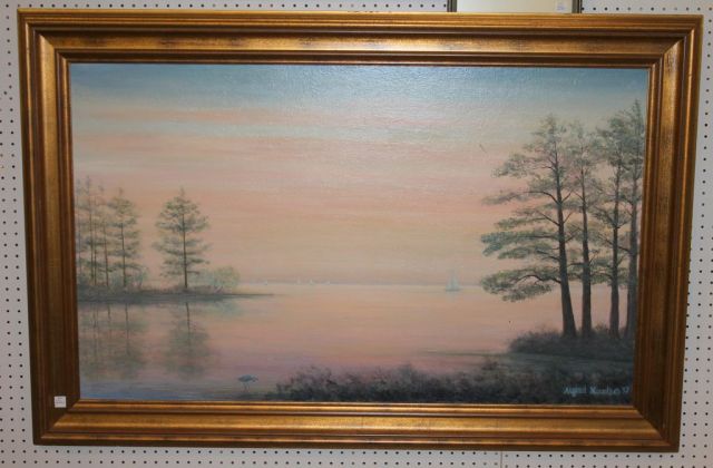 Southern Landscape Scene by Alfred Nicols