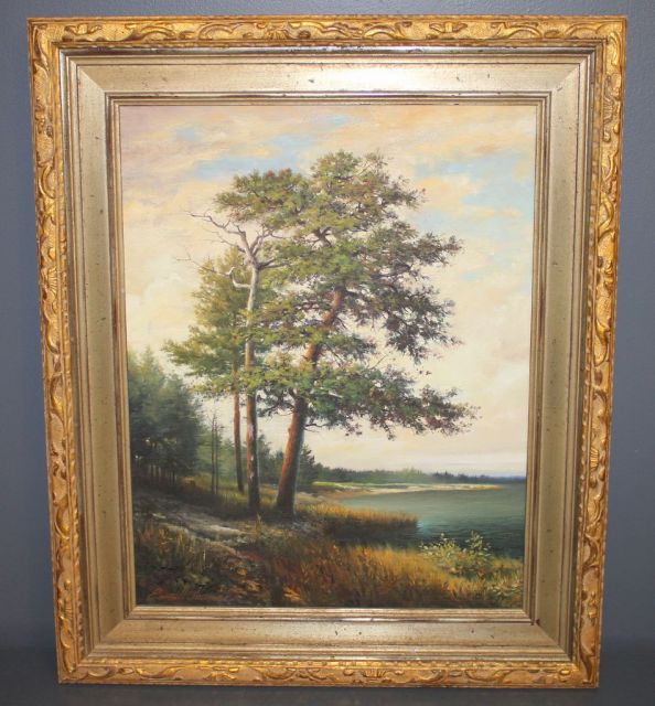 Landscape Painting by Emmitt Thames