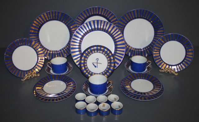 Fitz and Floyd "Tutankhamen" China Set