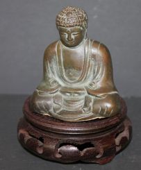 Bronze Seated Buddha