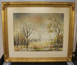 Farmhouse Watercolor