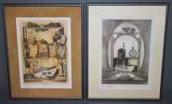 Pair of Art Prints by Armin Birkel