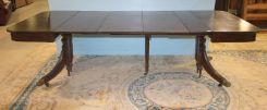 Rectangular Duncan Phyfe Style Dining Table