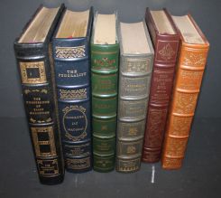 Six Franklin Mint Decorative Books