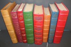 Eight Franklin Mint Decorative Books