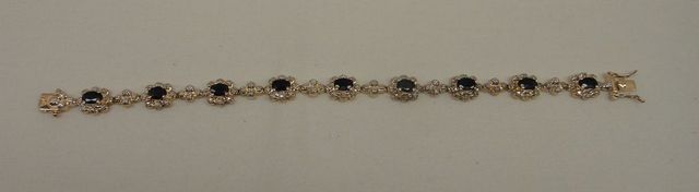 One Sterling Silver Lady's Bracelet