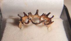 14K Gold Ring Setting; 3.7 gr