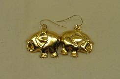 Pair of elephant earrings