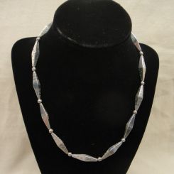 Sterling Silver Ladies Fancy Assorted Chain; Approximate 1