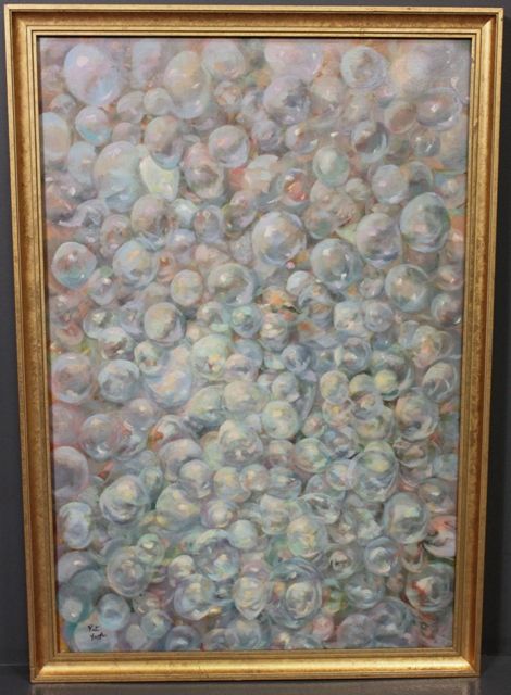 Oil Painting of Balloons or Bubbles