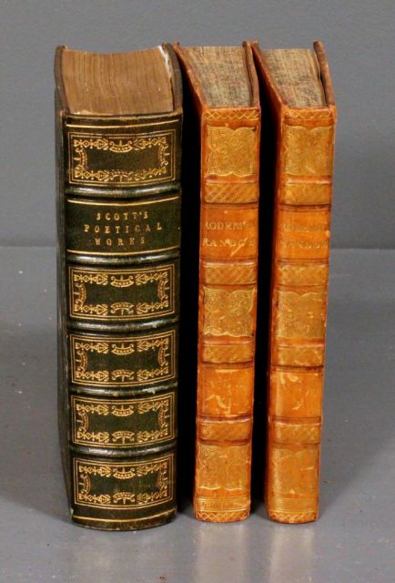 Three Small Leather Bound Books