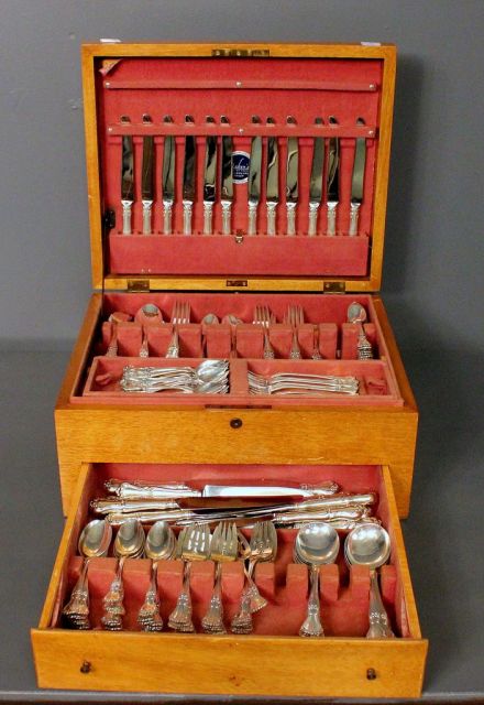 Gorham "Buckingham" Pattern Sterling Flatware