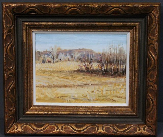 Oil Painting of Field