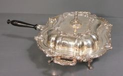 English Silverplate Chafing Dish