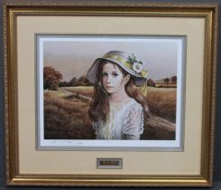 "Autumn Field" by Bannister, print