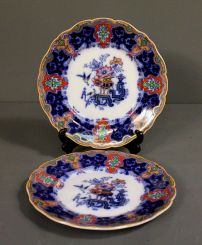 Two 19th Century Shelton Porcelain Plates
