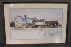 "Chardon Farms" Watercolor