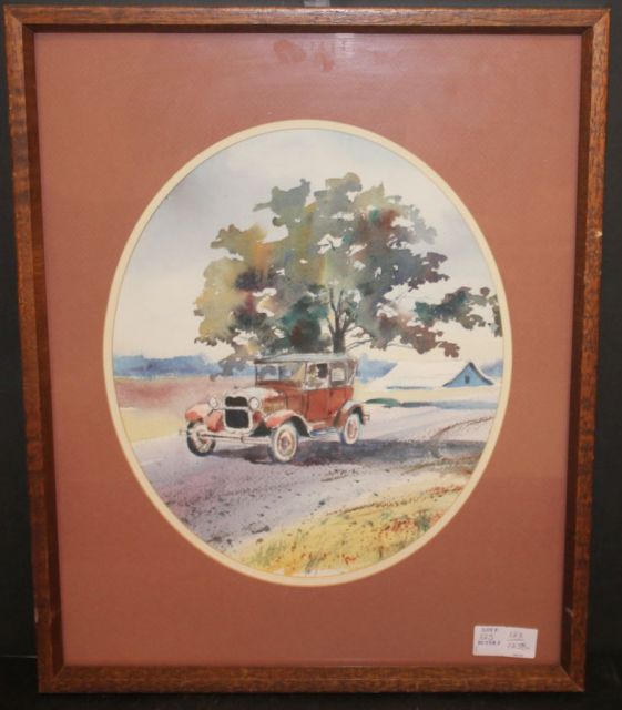 Watercolor by Steven Glaze, Mississippi Artist