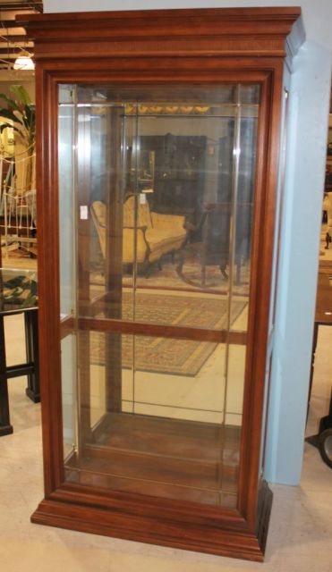 Beveled Glass Display Cabinet