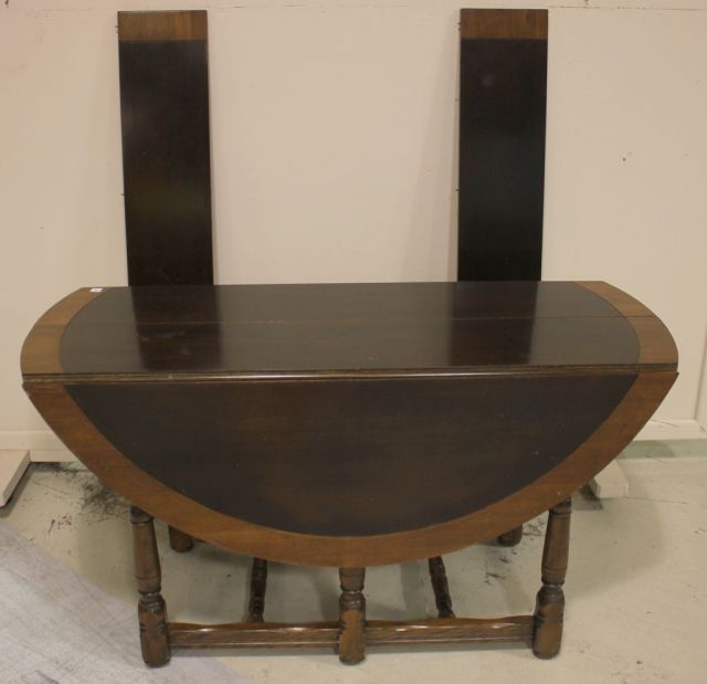 Turn Leg Drop Leaf Gate Leg Table