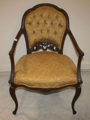 French Style Mahogany Lady's Chair